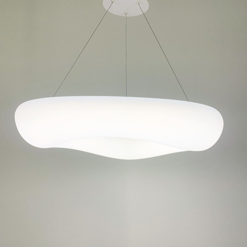Підвісна LED люстра White Cloud