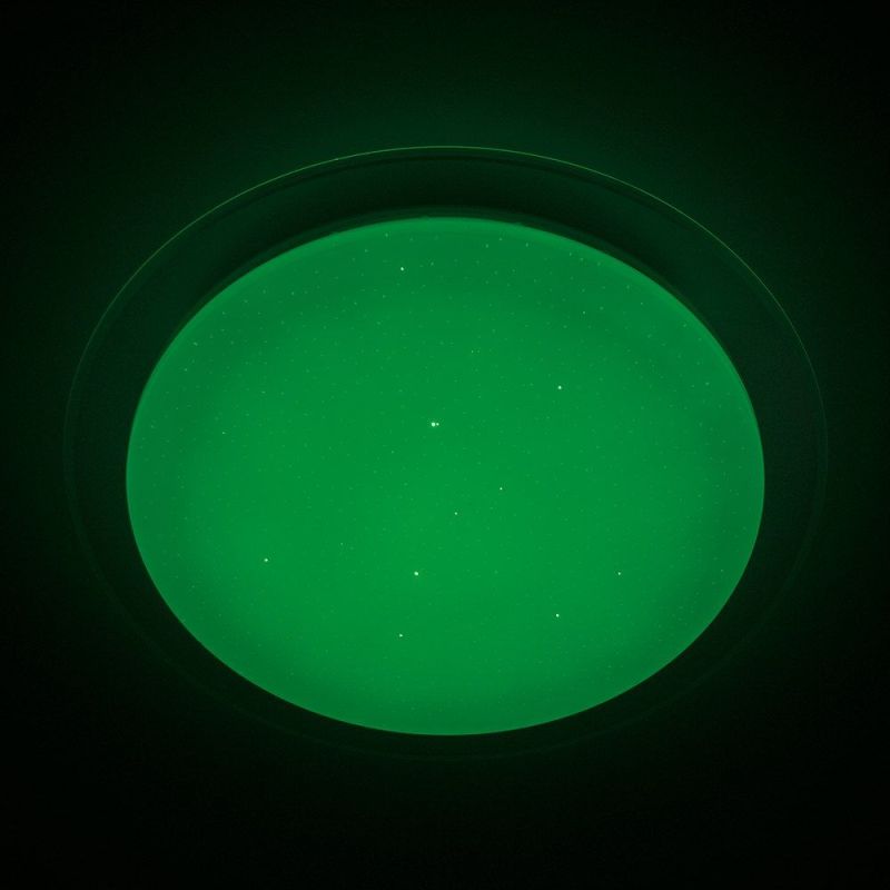 RGB смарт світильник з пультом SATURN 76 W Ø 53 см