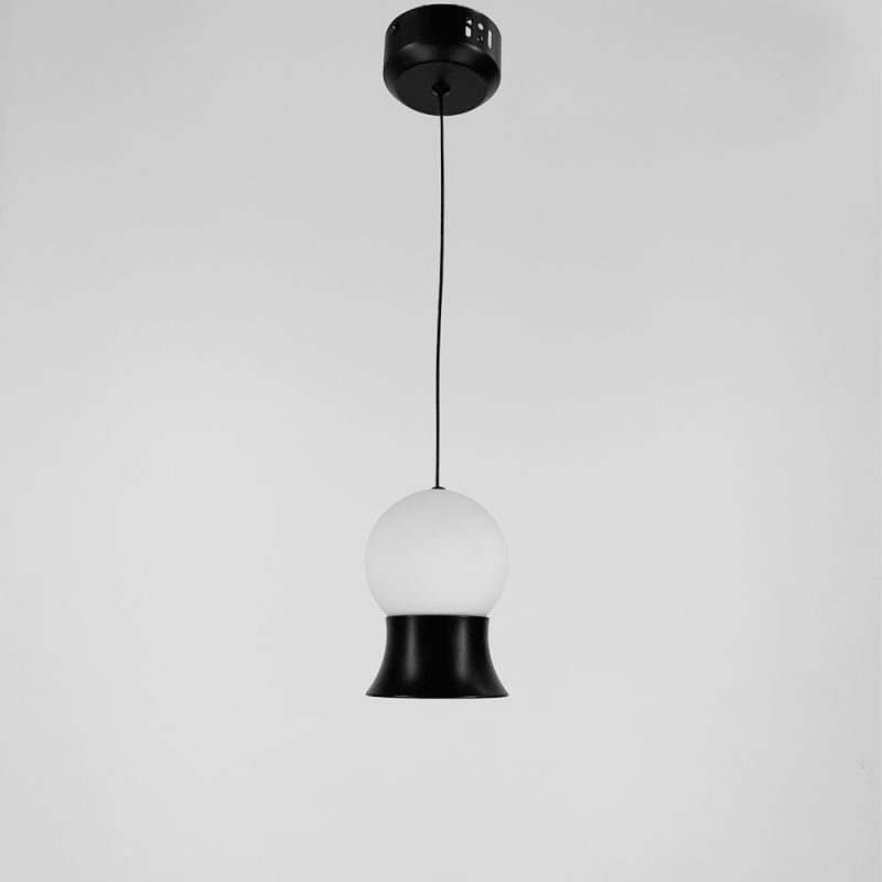 Підвісний світильник Fuji LED у чорному корпусі