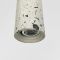 Підвіс Terrazzo Cylinder Long із білим бетонним плафоном 30х4 см 