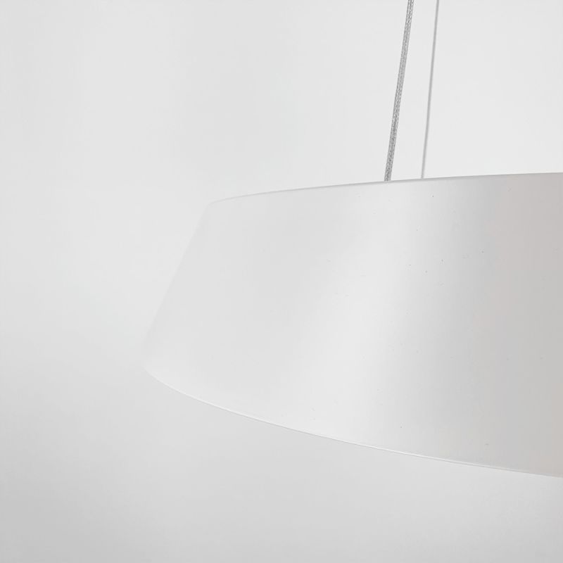 LED світильник підвісний круглий в білому корпусі