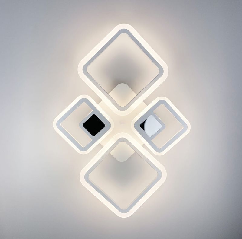 LED світильник із 3D підвісткою