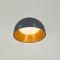 Стильний та сучасний світильник у сірому корпусі Ø 35х23 см