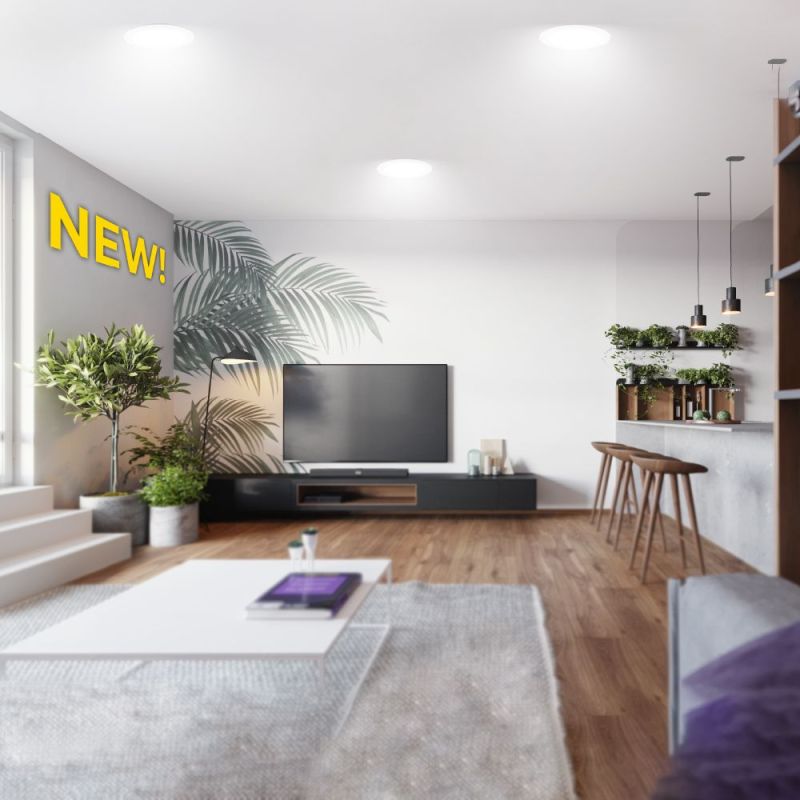 Вбудований світильник ALUMIN квадрат 18W 4200K IP20