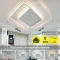 Люстра світлодіодна стельова з пультом та додатком для телефону AMATO 60W-2S квадратна