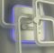 Стельова люстра LED WH з RGB підсвіткою