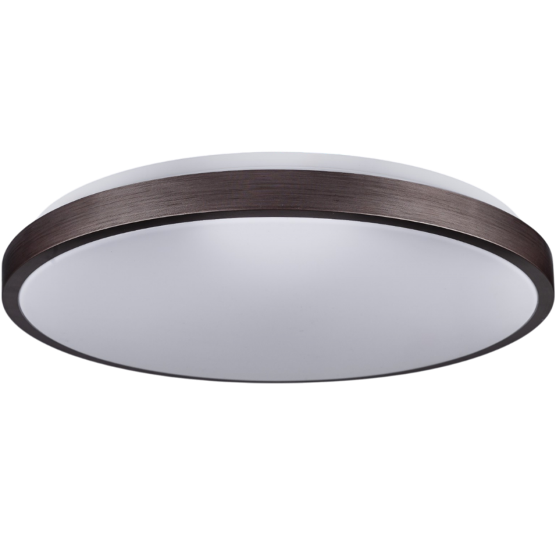 Світильник світлодіодний RING матовий 60W 39 см з пультом бронзовий