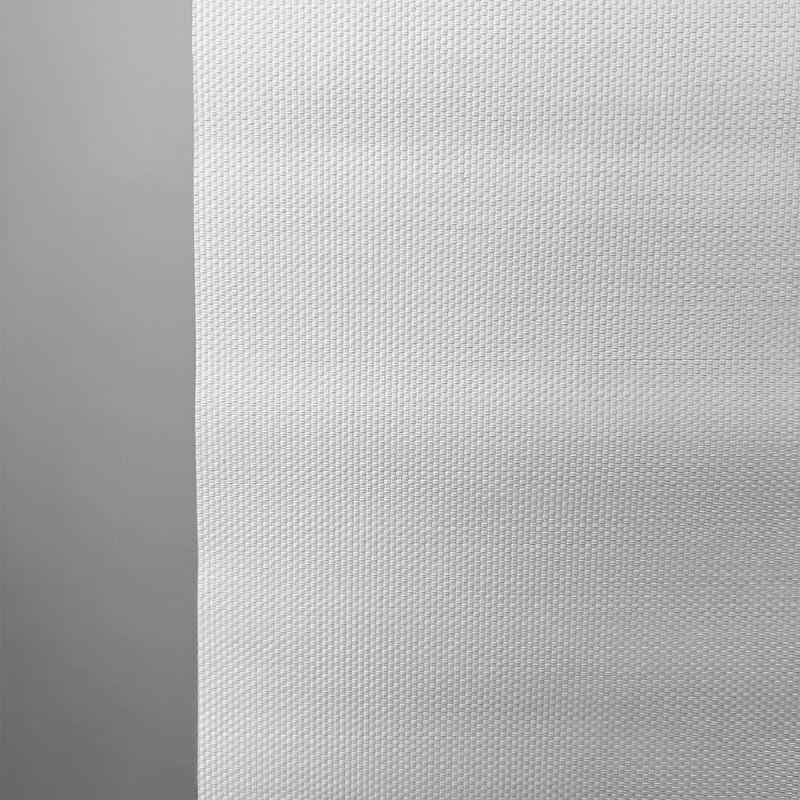 Підвісна LED люстра із білим текстильним корпусом 75х70 см 4000K