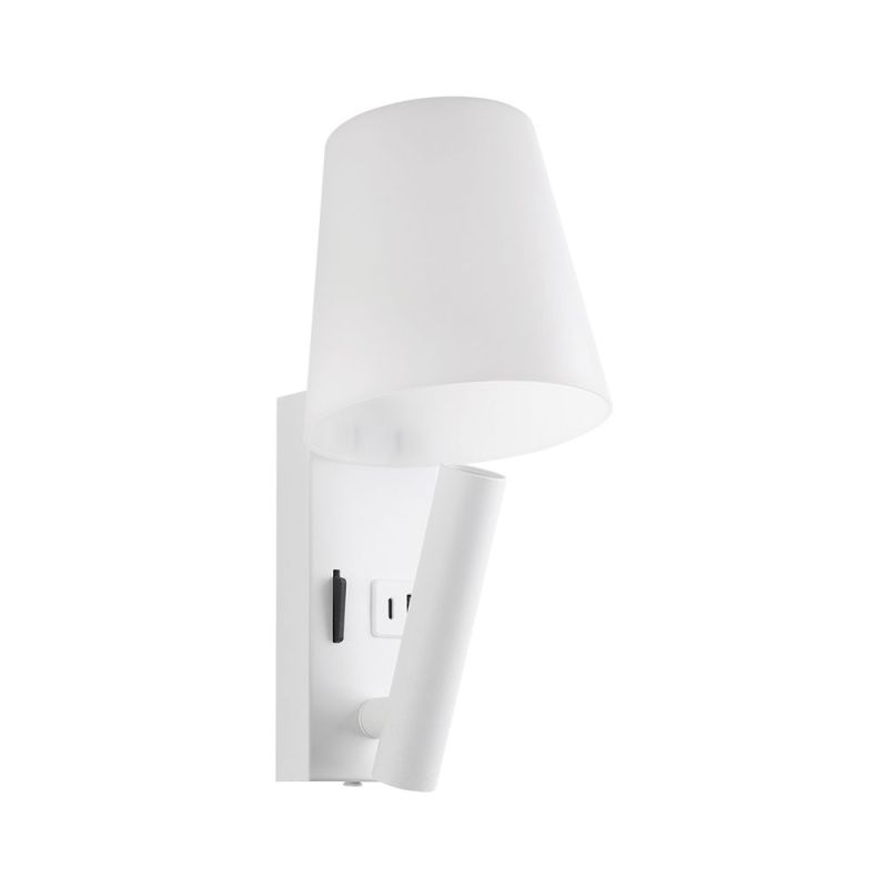 LED настінний світильник UMBRELLA USB+TYPE-C  3W 4200K IP20 білий