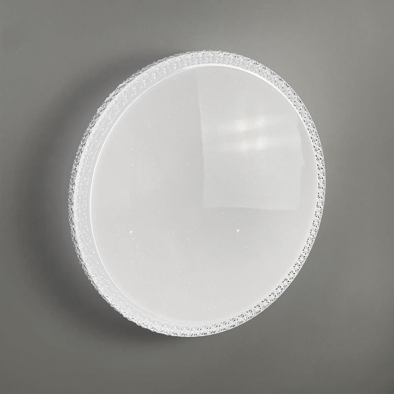 LED світильник білого кольору Ø 40 см 36 Вт