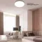 LED Світильник MOON Ø 38 см 50 Вт білий з срібним