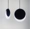 Сучасний підвісний світильник, наче місячне затемнення 28х32 см