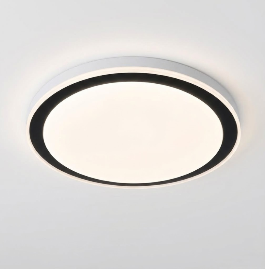 LED світильник smart MARIO Ø 37 круг 48W 3000-6500K IP20 чорний