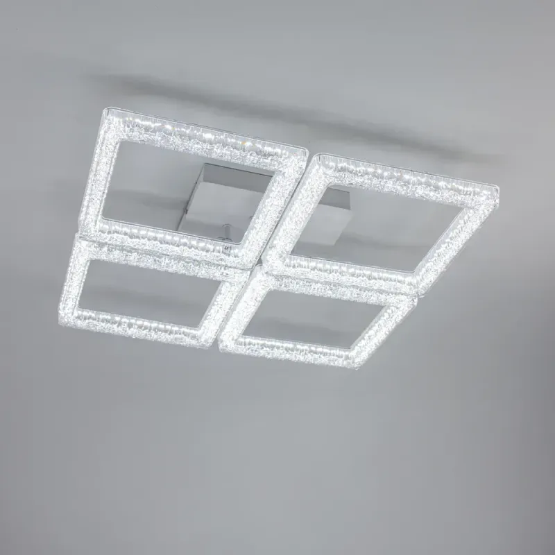 Світильник світлодіодний квадрат OBRII ICE 65 W Ø 46.5 см