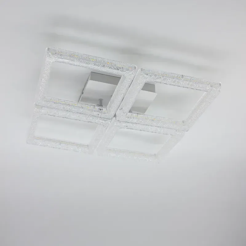 Світильник світлодіодний квадрат OBRII ICE 65 W Ø 46.5 см