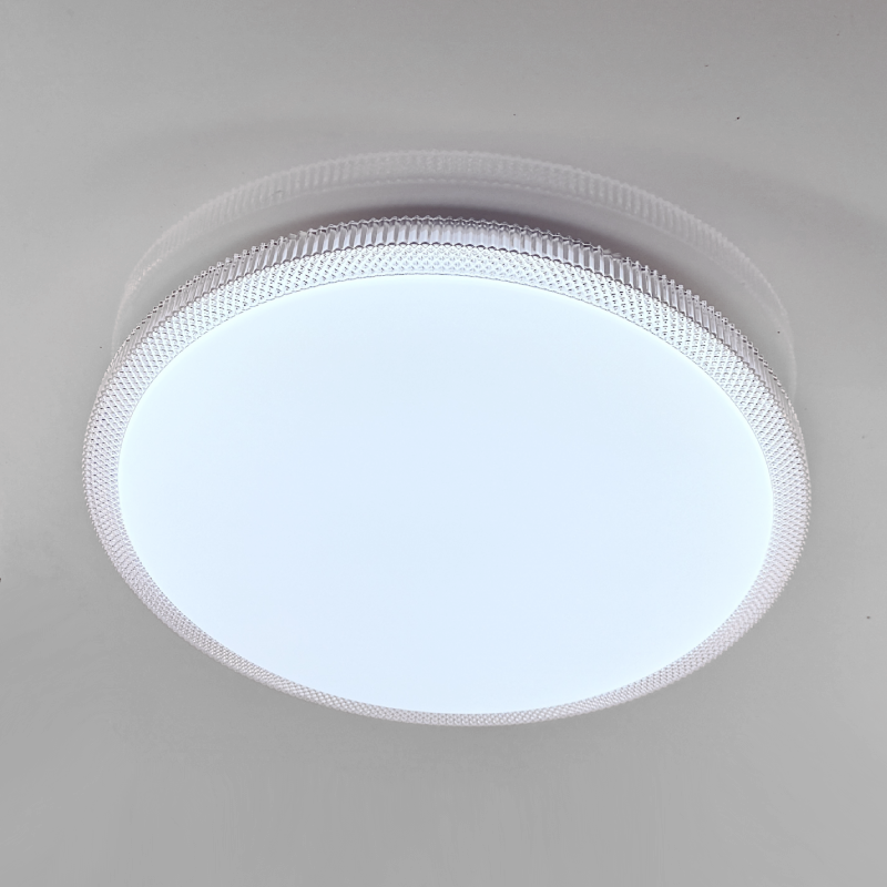 Стельовий SMART світильник CRYSTAL 48W круглий на 3 режими IP20
