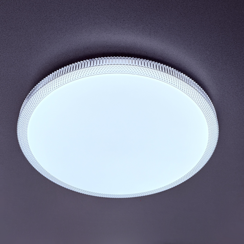 Стельовий SMART світильник CRYSTAL 48W круглий на 3 режими IP20