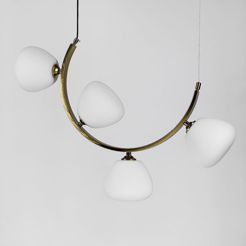Вражаюча люстра MODERN FLORAL ARCH на 4 плафони