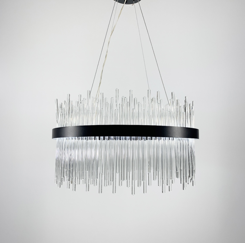 Розкішна люстра COLISEUM BLACK Ø 60 см