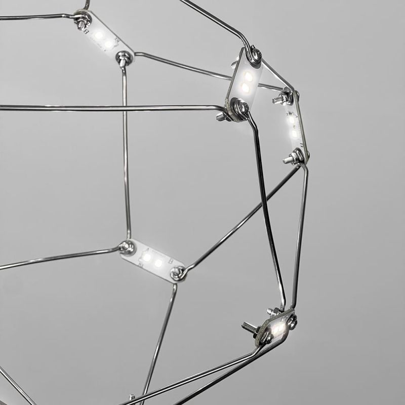 Led-світильник із підвісною каркасною конструкцією Ø20х30 см 