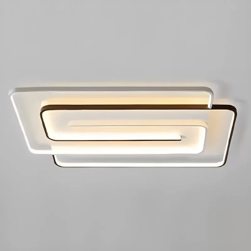 Стельова смарт LED люстра з пультом керування DOMINO 100 Вт Ø 60*40 см