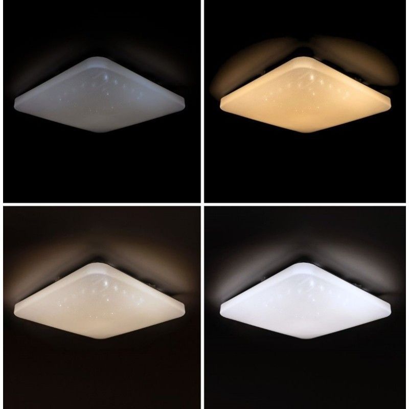 LED смарт світильник з пультом QUATRO зоряне небо 60W