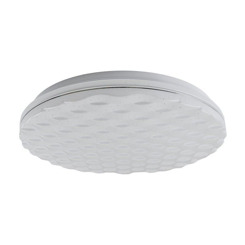 LED Світильник CELL срібло зоряне небо 60W з пультом