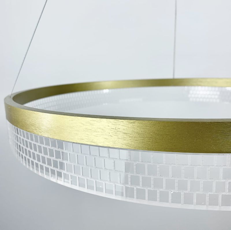 Дизайнерська LED люстра у декількох розмірах