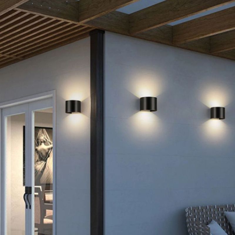 Архітектурний фасадний LED світильник ECLIPSE-R 12W IP65 антрацит