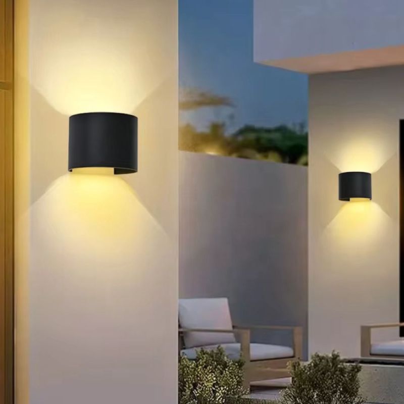 Архітектурний фасадний LED світильник ECLIPSE-R 12W IP65 антрацит