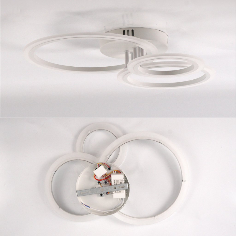 Люстра світлодіодна з пультом TRIO 70W 3R SMART WHITE