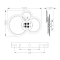 Люстра світлодіодна з пультом TRIO 70W 3R SMART WHITE