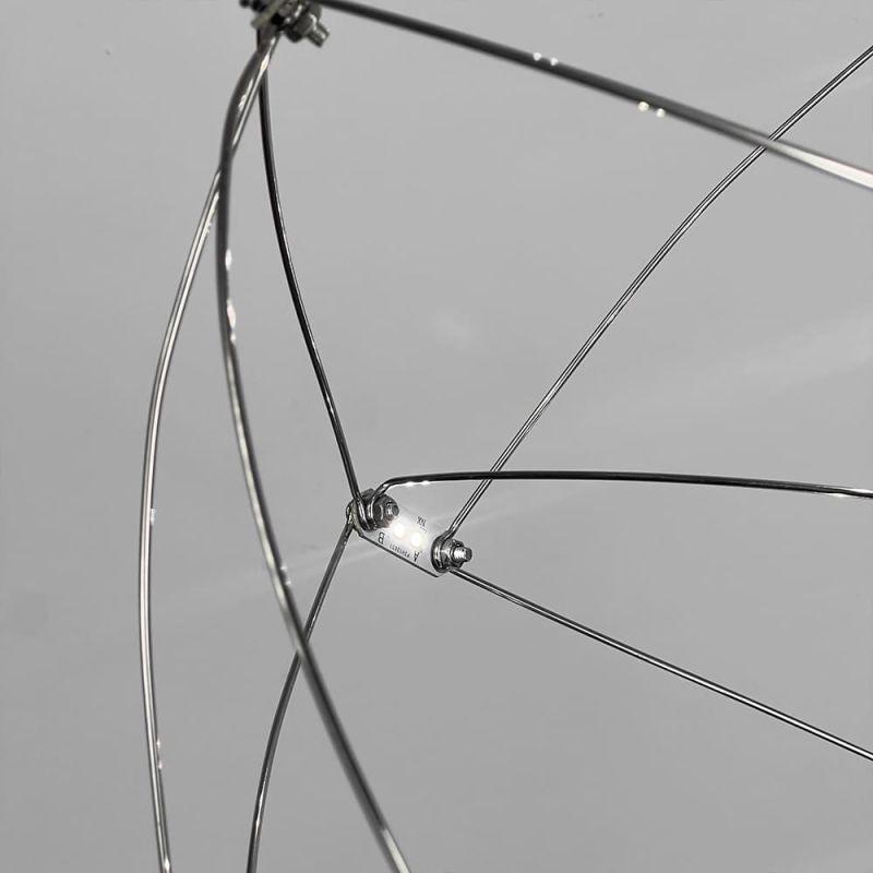 Led-світильник із підвісною каркасною конструкцією Ø35х50 см 