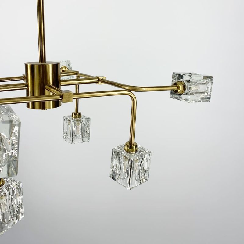Люстра дизайнерська Crystal square 
