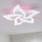 Люстра стельова світлодіодна біла з пультом RGB ELLA 65W Ø 52 см