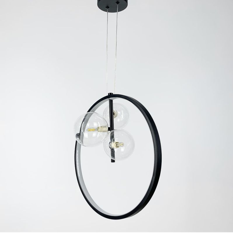 Мінімалістичний світильник Bubi Black