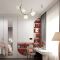 Вражаюча люстра MODERN FLORAL ARCH на 4 плафони