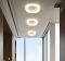 Стельовий LED світильник Schuller із основою coffee 47×47 см