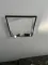 Люстра світлодіодна чорно-біла з пультом та 2 спотами GEOMETRIA 100W 2S