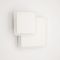 Світильник світлодіодний настінний, бра GEOMETRIA SQUARE 12W WHITE