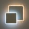 Світильник світлодіодний настінний, бра GEOMETRIA SQUARE 12W WHITE
