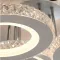 Люстра світлодіодна з пультом та додатком для телефону EMILIA 110W біла