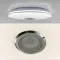 RGB смарт світильник з пультом та bluetooth колонкою MUSIC 80W круг