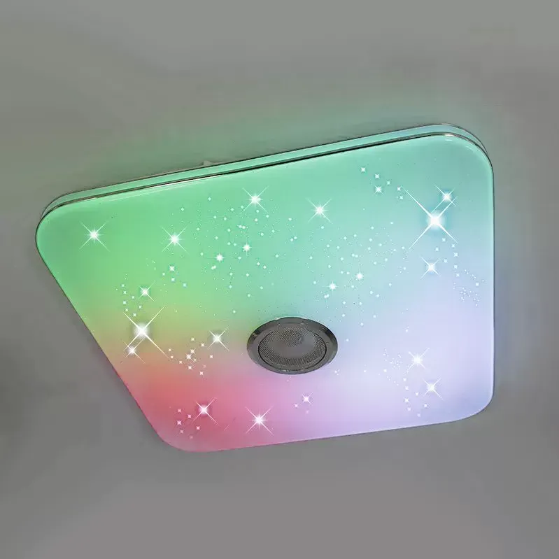 RGB смарт світильник з пультом та bluetooth колонкою MUSIC 80W