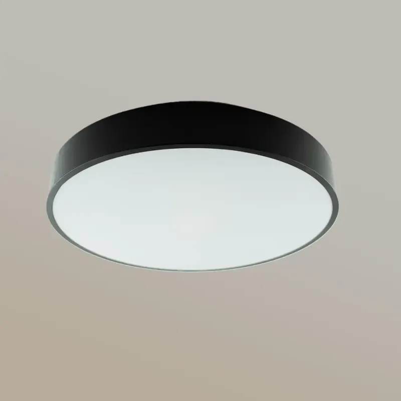 Люстра світлодіодна ONIX 75W кругла чорного кольору