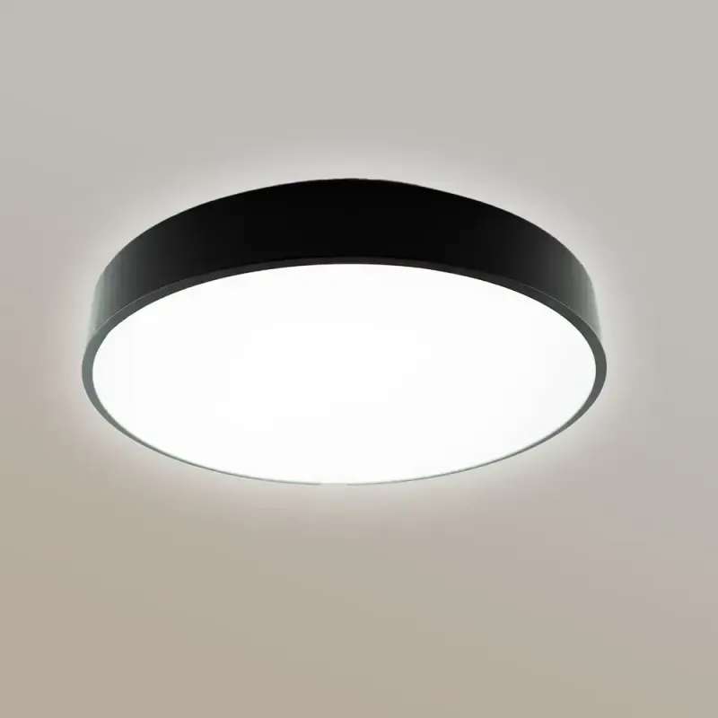 Люстра світлодіодна ONIX 75W кругла чорного кольору