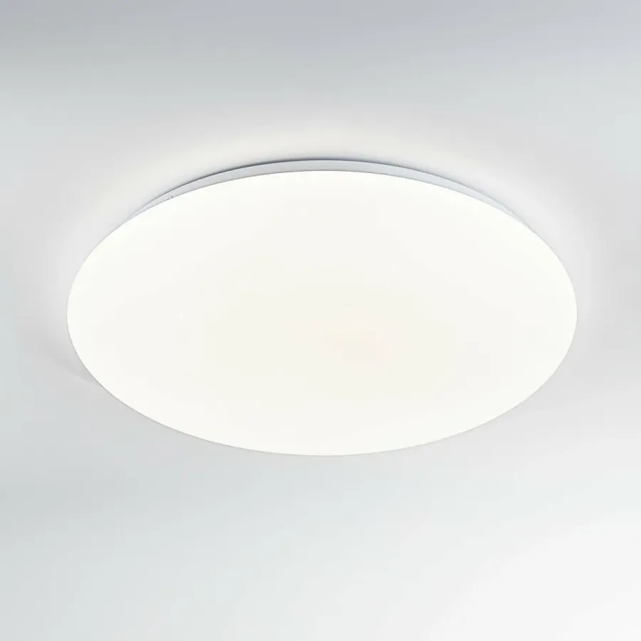 LED Світильник з пультом SIMPLE 60 Вт Ø 37 см білий матовий