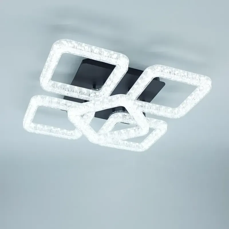 Люстра світлодіодна з пультом та додатком для телефону ROOM ICE 5S 100 Вт