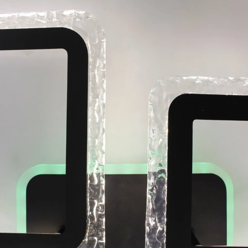Люстра світлодіодна з пультом та додатком для телефону OVAL ICE RGB 75W чорна