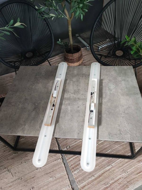 Настінний світильник Longi wall lamp Gold в золоті 100 см Led на 40 ват